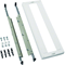 UNIVERS N Block for horizontal busbars 185mm for 3-pole switch disconnectors 1xNH1/2/3 750x250mm