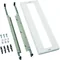 UNIVERS N Block for horizontal busbars 185mm for 3-pole switch disconnectors 1xNH1/2/3 750x250mm