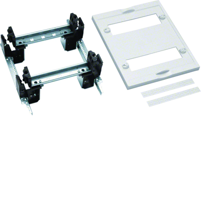 UNIVERS N block for horizontally mounted modular devices 2x10PLE 300x250mm