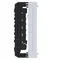 UNIVERS N block for item busbars 12x5/10mm 40mm 2xNH00(4xNH000) 300x250mm