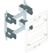 UNIVERS N-Block für horizontal montierte modulare Geräte 2x10PLE 300x250mm