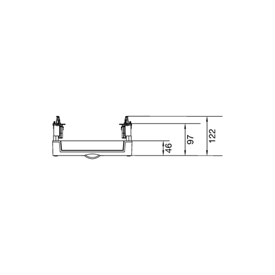 UNIVERS N-Block für Sammelschienen Pos. 12/20/30x5/10mm 60mm 1 Pol 150x250mm