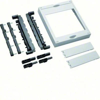 UNIVERS N-Block für Sammelschienen Pos. 60mm 4-polig 2xNH00 300x250mm