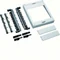 UNIVERS N-Block für Sammelschienen Pos. 60mm 4-polig 2xNH00 300x250mm