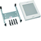 UNIVERS N Block with mounting plate for NH00/1/2 3-pole with transparent glass 300x250mm