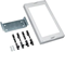 UNIVERS N Block with mounting plate for NH00/1/2 with transparent glass 450x250mm