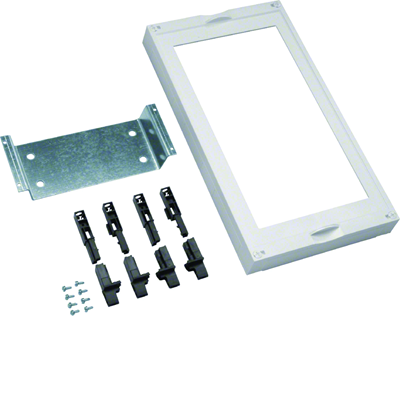 UNIVERS N Block with mounting plate for NH00/1/2 with transparent glass 450x250mm