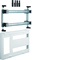 UNIVERS N block with mounting rail for 1xNH00(2xNH000)+2x17mod 300x500mm