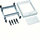 UNIVERS N block with mounting rail for 1xNH00(2xNH000)+2x17mod 300x500mm