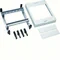 UNIVERS N block with support rail for 2xNH00(4xNH000) 300x250mm