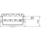 UNIVERS N Blok z szynami 4P Cu 25x4mm 4x250A 300x250mm