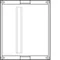 UNIVERS N Bloque para terminales serie vertical 300x250mm
