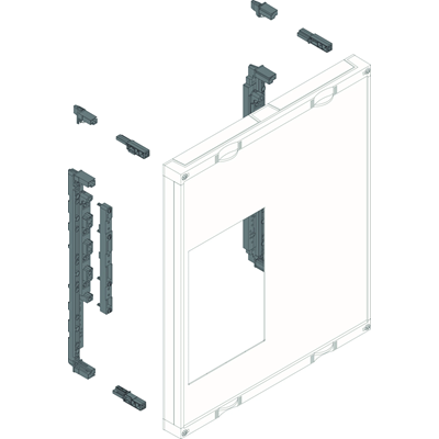 UNIVERS N Componente para interruptor-seccionador de regleta tripolar 8xNH00 600x500mm paso 60mm salida superior