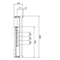 UNIVERS N Componente para interruptor-seccionador de regleta tripolar 8xNH00 600x500mm paso 60mm salida superior