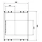 UNIVERS N Componente para interruptor-seccionador de regleta tripolar 8xNH00 600x500mm paso 60mm salida superior