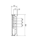 UNIVERS N Componente para interruptores-seccionadores tipo regleta 3P 8xNH00 450x500mm paso 60mm drenaje inferior