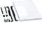 UNIVERS N HC Coffret de 9 interrupteurs-sectionneurs extra-plats NH00 pour jeu de barres 60mm top 600x500mm
