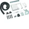 UNIVERS N HC Kit complet avec capot 150x250mm pour câblage de porte avec tube ø23mm