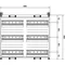 UNIVERS N HC Kit instalación equipos modulares 6x12PLE 450x500mm