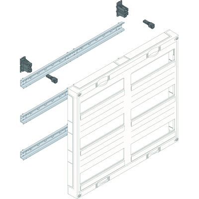 UNIVERS N HC Kit pour la construction d'équipements modulaires 6x12PLE 450x500mm
