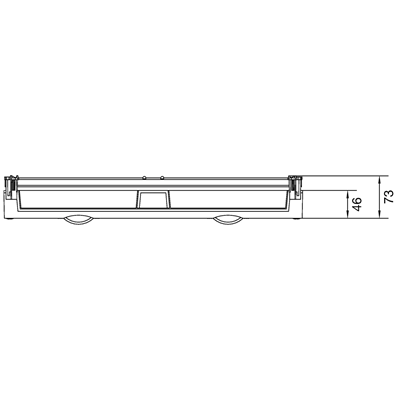 UNIVERS N HC Kit pour la construction d'équipements modulaires 6x12PLE 450x500mm