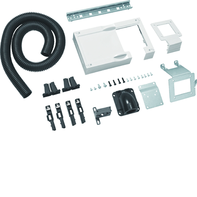 UNIVERS N HC Set completo di cover 150x500mm per cablaggio porta con tubo ø29 mm
