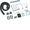UNIVERS N HC Set completo di cover 150x500mm per cablaggio porta con tubo ø29 mm