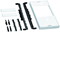 UNIVERS N HC Set for 2 NH00 switch disconnectors for 60mm busbar system 450x250mm
