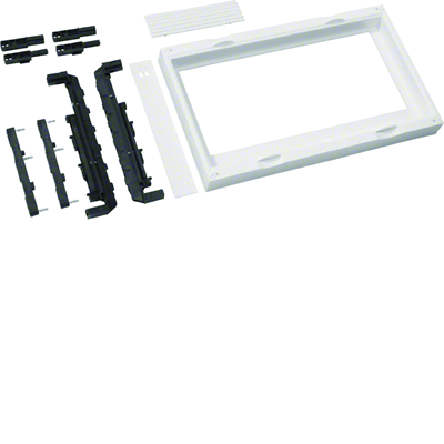 UNIVERS N HC Set for D-type sockets for 60mm rail system 300x500mm