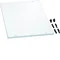 UNIVERS N HC Set mit fester Abdeckung 750x750mm