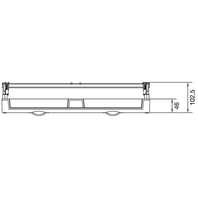 UNIVERS N HC Set with solid cover in TS35 300x500mm