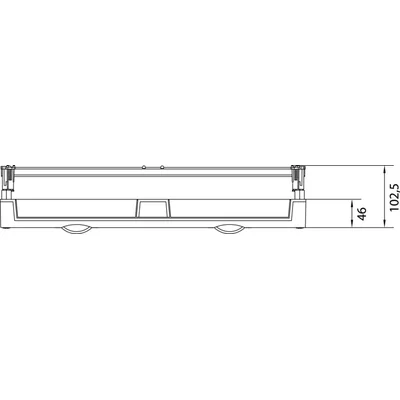 UNIVERS N HC Set with solid cover in TS35 300x500mm