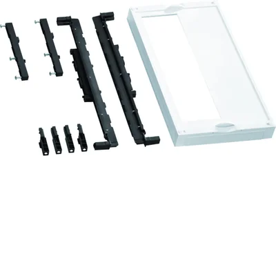 UNIVERS N HC Zestaw dla 4 rozłączników listwowych NH00 na system szyn 60mm dół 450x250mm