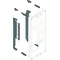 UNIVERS N Sub-assembly for 3-pole 3xNH00 600x250mm 600x250mm spacing 60mm outlet top terminal