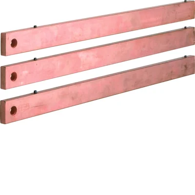 UNIVERS N Szyna pionowa Cu do rozłączników listwowych NH00 30x10mm 400mm