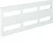 UNIVERS N Tapa con ranura horizontal, distancia 150mm, 300x750