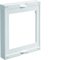 UNIVERS N Tapa para base NH con cristal transparente 300x250mm