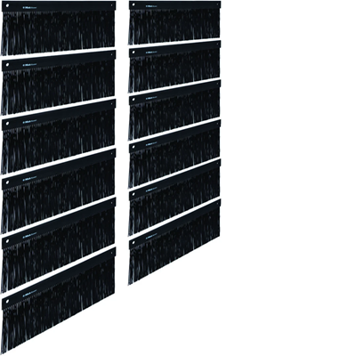 UNIVERS Pokrywa zamykająca obudowy IP41 dolna uszczelnienie szczotkowe 1600x400mm