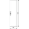 UNIVERS Porte droite pour coffret IP44 1069x269mm