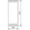 UNIVERS Porte FW gauche perforée pour coffret 619x248mm blanc