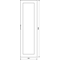 UNIVERS Прозорі двері для корпусу IP41 1896x595