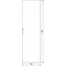 UNIVERS Puerta maciza derecha IP54 1900x550mm
