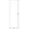 UNIVERS Puerta maciza izquierda IP54 1900x550mm