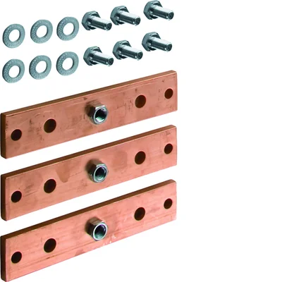 UNIVERS Rail horizontal pour interrupteurs-sectionneurs NH1/2/3 1 pôle 40x10mm