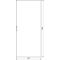 UNIVERS Rechte Volltür IP54 1900x850mm