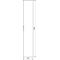 UNIVERS Right solid door IP54 1900x350mm