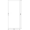 UNIVERS Right solid door IP54 1900x800mm