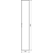 UNIVERS Series floor standing enclosure IP41 2000x350x400 1-pole steel