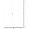 UNIVERS Series floor standing enclosure IP54/I 1900x1350x600 5-pole
