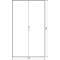 UNIVERS Series floor standing enclosure IP54/II 1900x1100x400 4-pole